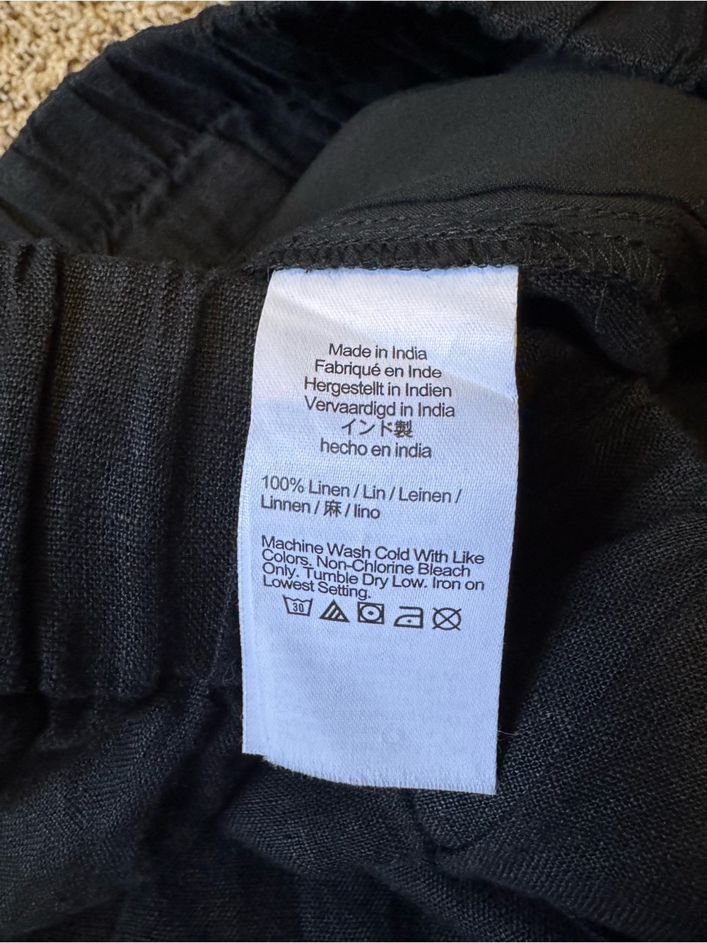 J. Crew Black High-Rise Elastic Waist Shorts - Picture 14 of 16